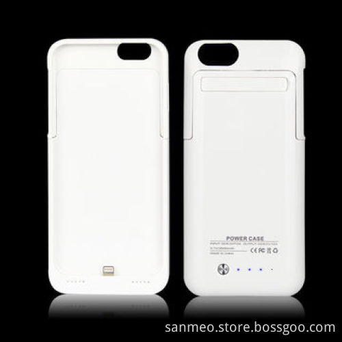 3500mAh Power Bank Cases for iPhone 6, with Leather Cover, Full body protection for iPhone